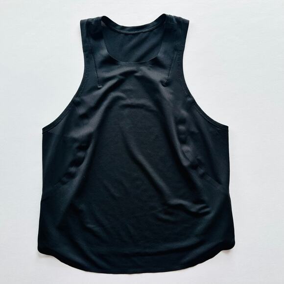 Lululemon Lightweight Run Kit Tank Top Black Size 4 Singlet Gym Workout #W1CY5S - Picture 2 of 5